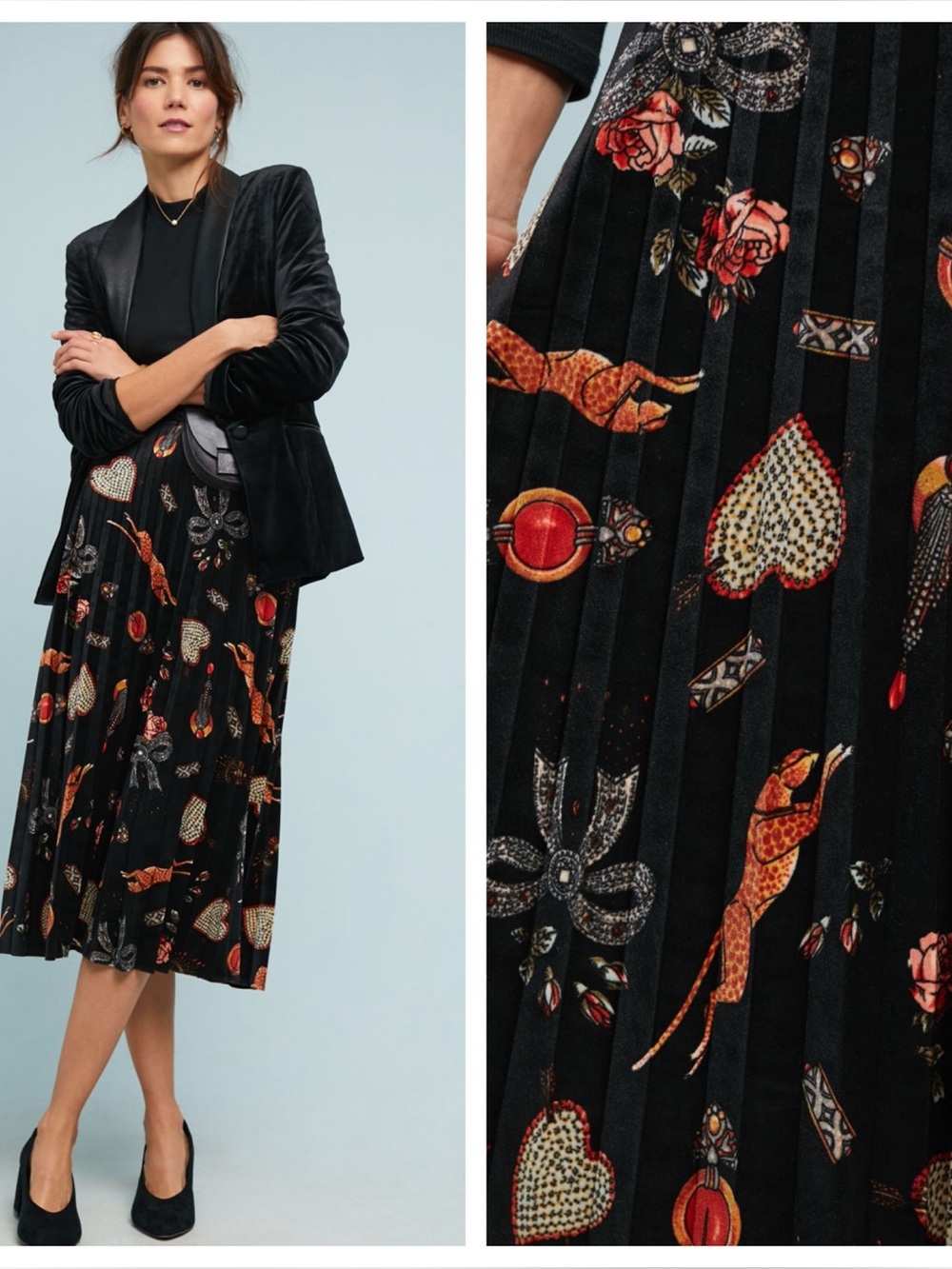 Anthropologie Maeve Montparnasse Skirt